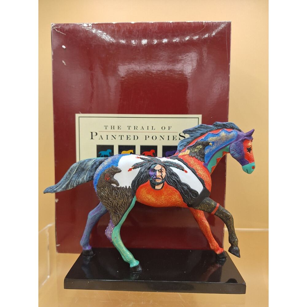 The Trail Of Painted Ponies EARTH, WIND AND FIRE Figurine. Artist: Bill Rabbit.